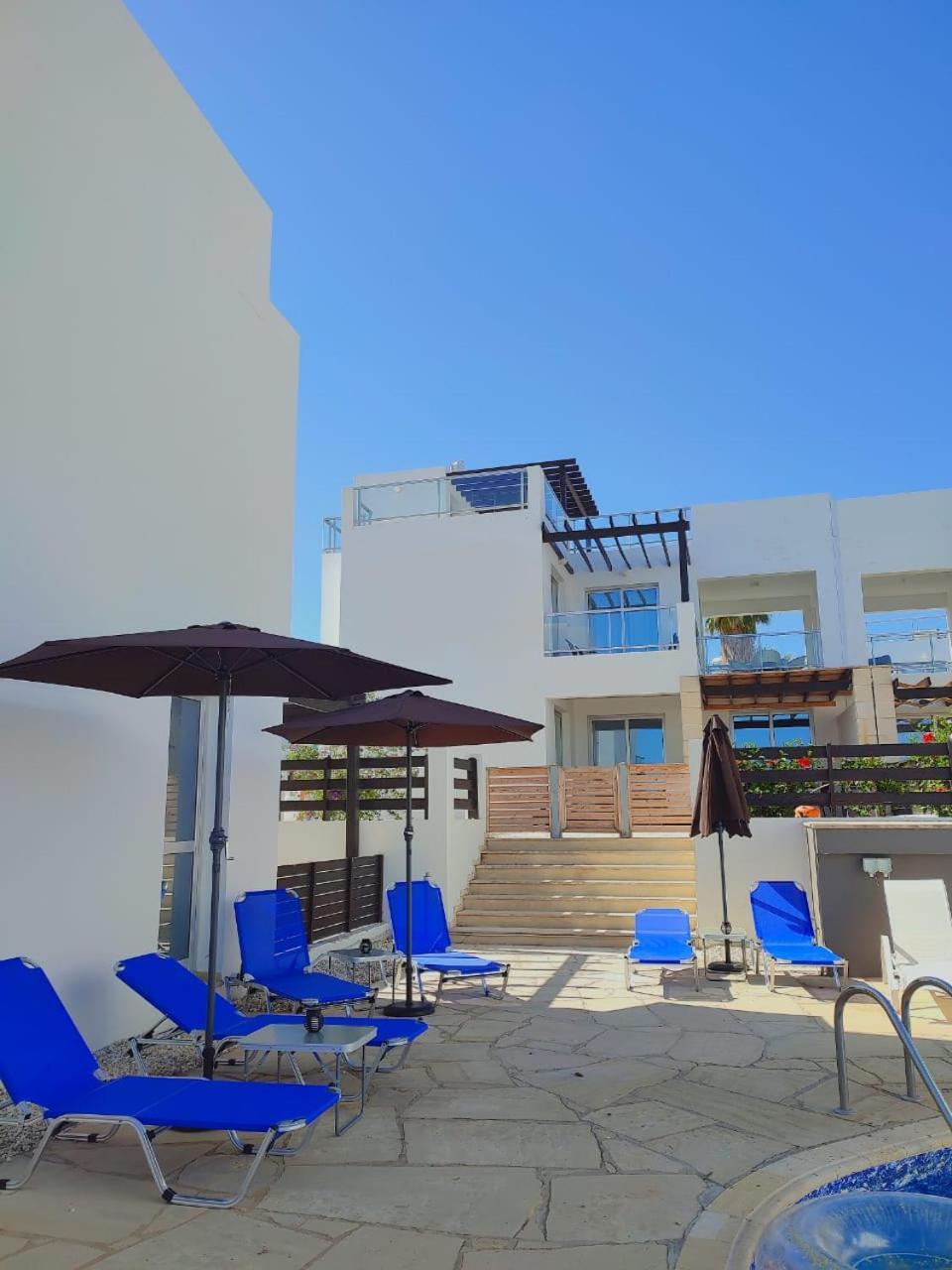3 Bedroom Coral Bay Panorama Seaview Villa Pool Exterior foto
